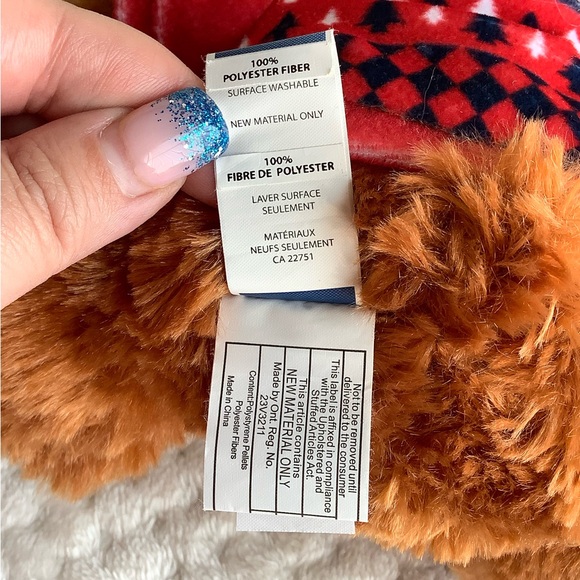 Forever Collectibles NFL New England Patriots Plush Teddy Bear Stuffed Animal - Picture 7 of 9